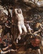 COXCIE, Michiel van The Torture of St George dfg oil painting on canvas